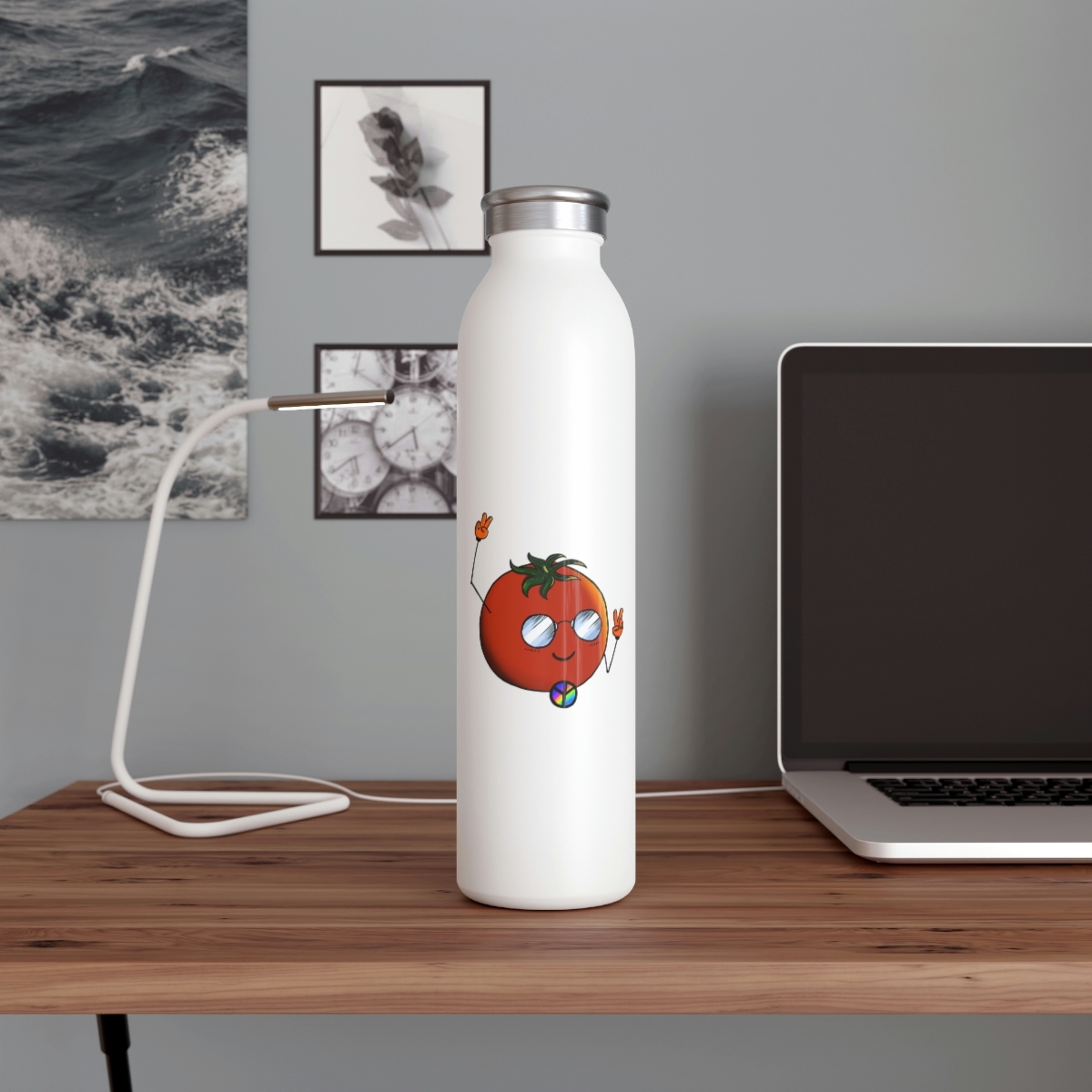 Hippie Tomato Water Bottle