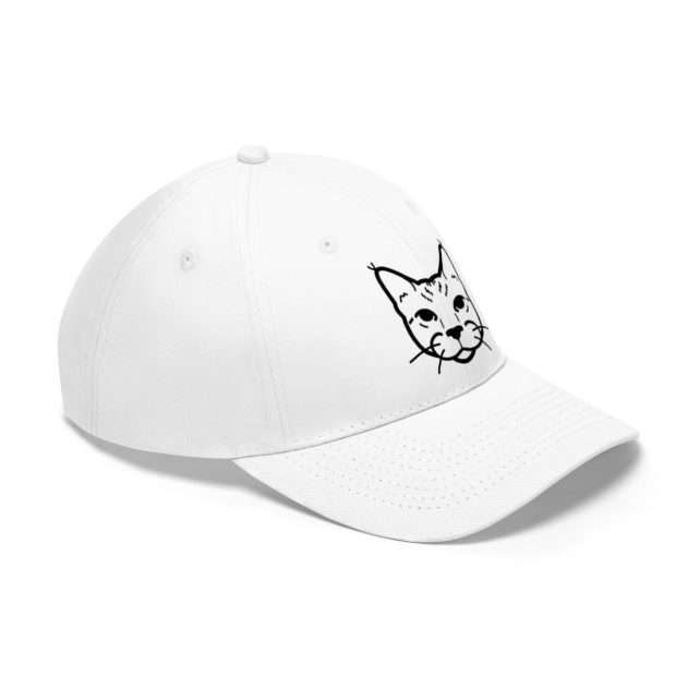 Custom Cat Icon Twill Hat