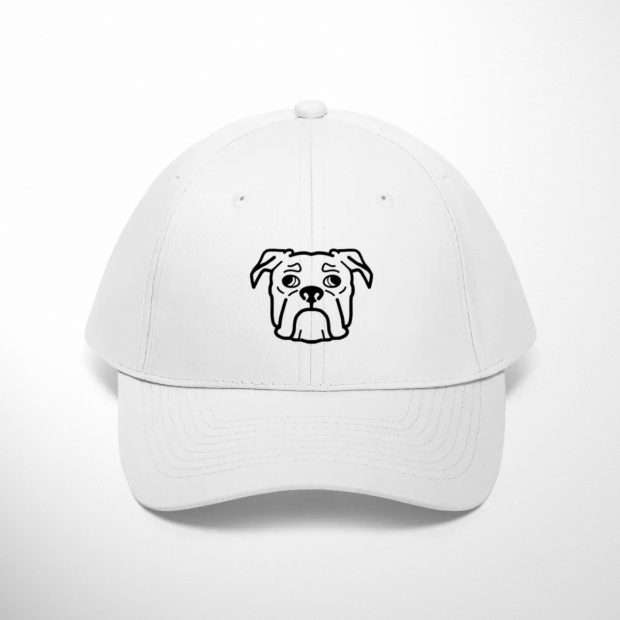 Custom Dog Icon Twill Hat